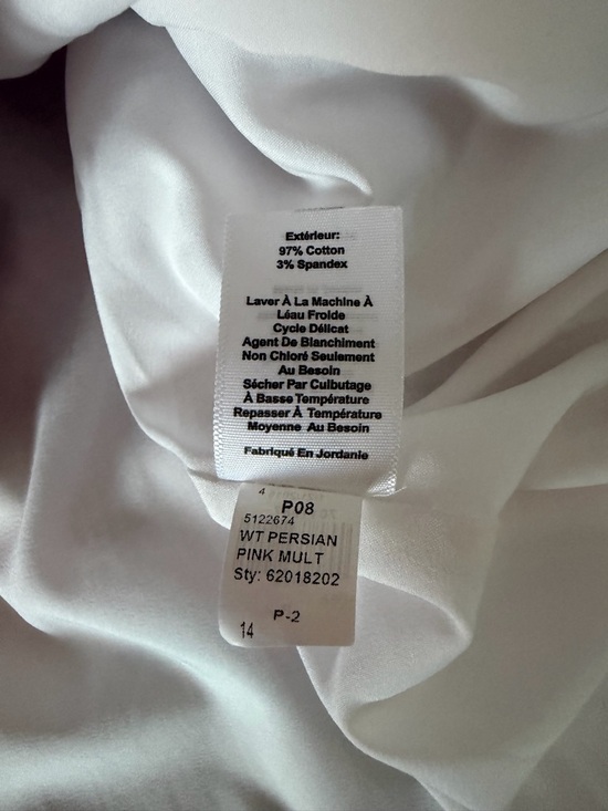 Talbots Paisley Print Size 14 Women’s  Cotton Woven Knee Length A-Line Skirt - Picture 8 of 9